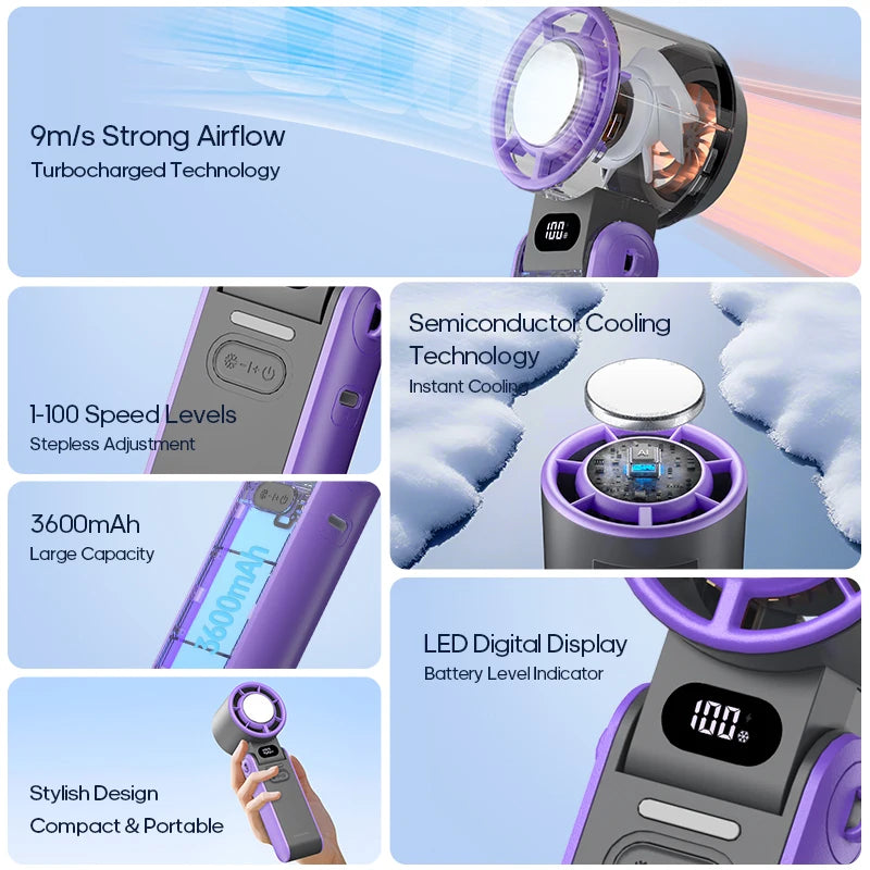 AirOn Portable Fold Fan